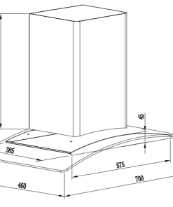 MÁY HÚT MÙI BOSS BU2001A